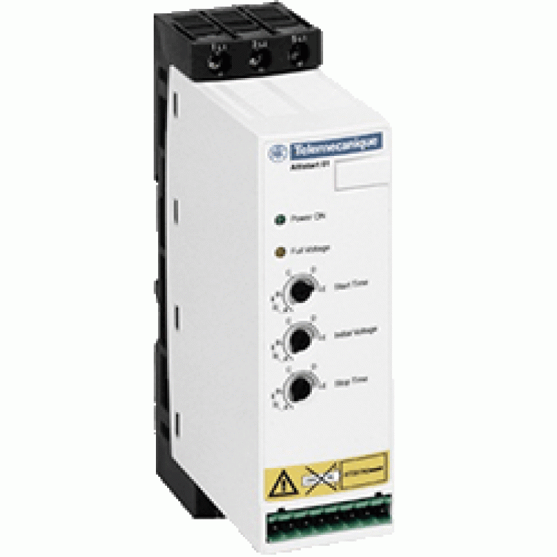 Устройство плавного пуска(УПП) и торможения Schneider Electric Altistart 01 ATS01N232QN, ток 32А, мощность 15 кВт