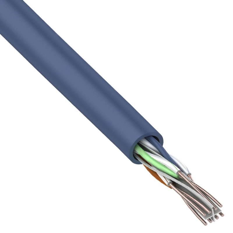 Кабель UTP 4PR 23AWG cat.6 CU витая пара 01-0047 [бухта 305м]