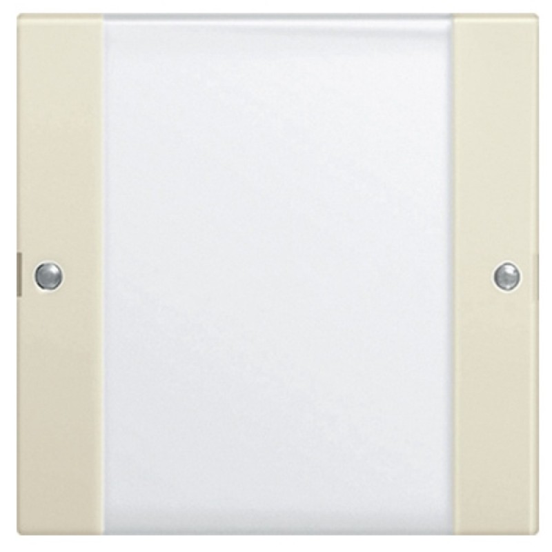 Комплект клавиш, 1 шт. с полем для надписей Gira KNX/EIB System 55 Кремовый глянцевый