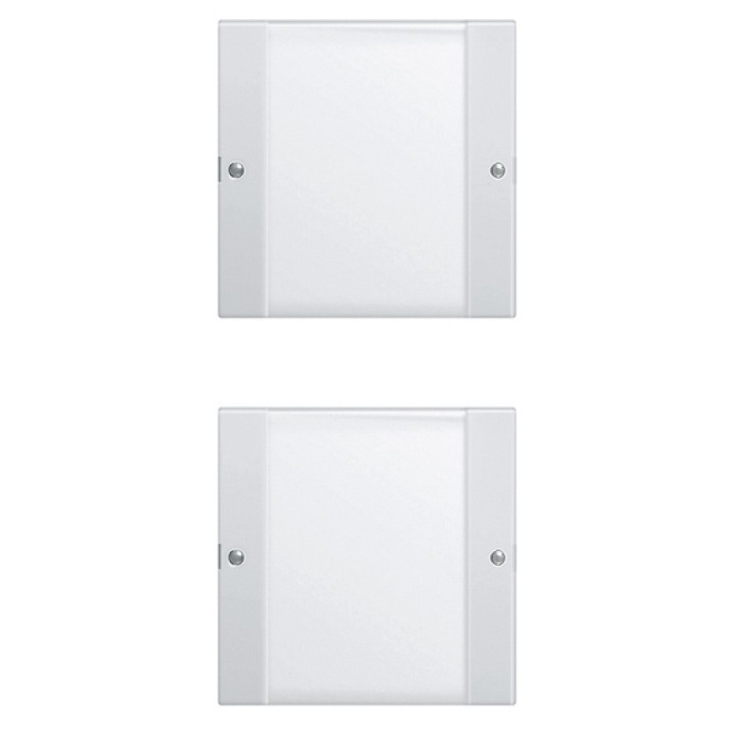 Комплект клавиш, 2 шт. (1+1) с полем для надписей Gira KNX/EIB System 55 + E22 Белый глянцевый