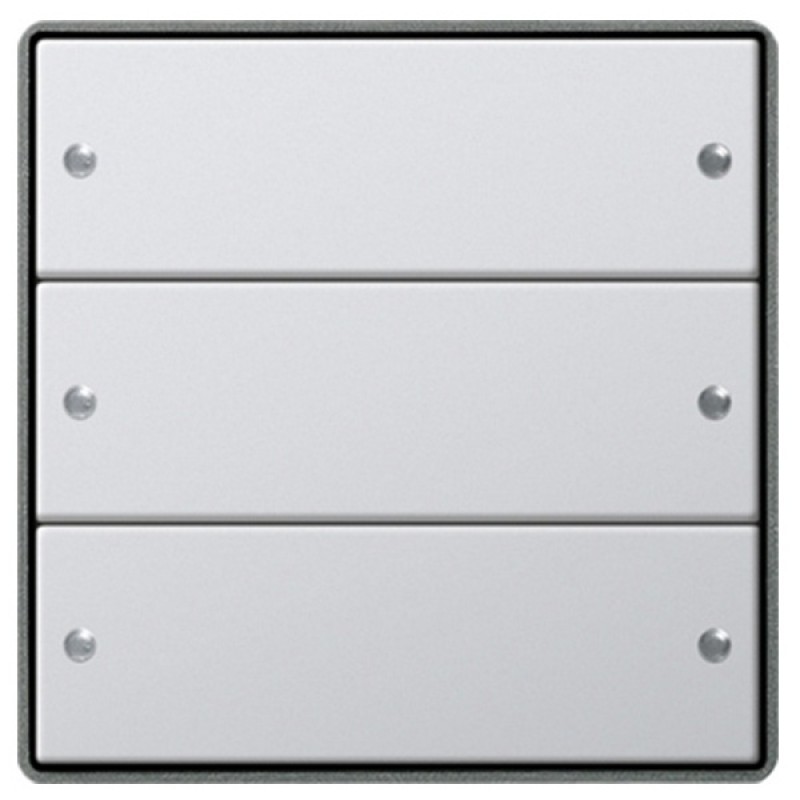 Набор клавиш 3-местный Gira KNX/EIB E22 Алюминий