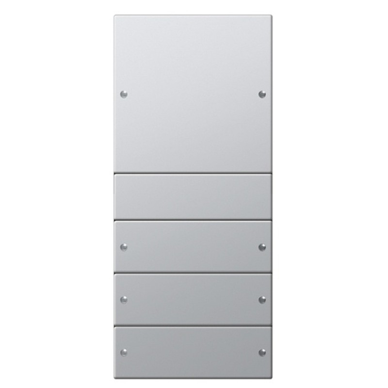 Комплект клавиш, 4 шт. (1+3) Gira KNX/EIB E22 Алюминий