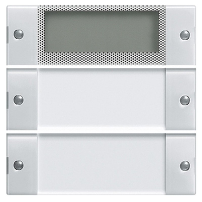 Комплект клавиш Plus, 2шт. с полем для надписей Gira KNX/EIB System 55 + E22 Белый глянцевый