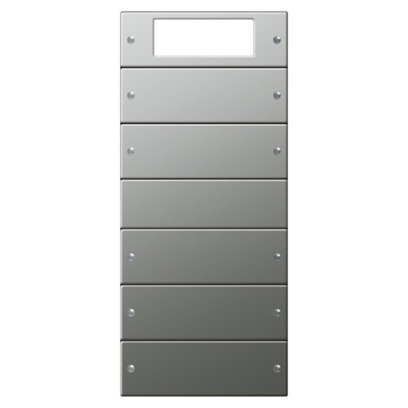 Комплект клавиш Plus, 5шт. (2+3) Gira KNX/EIB E22 Сталь