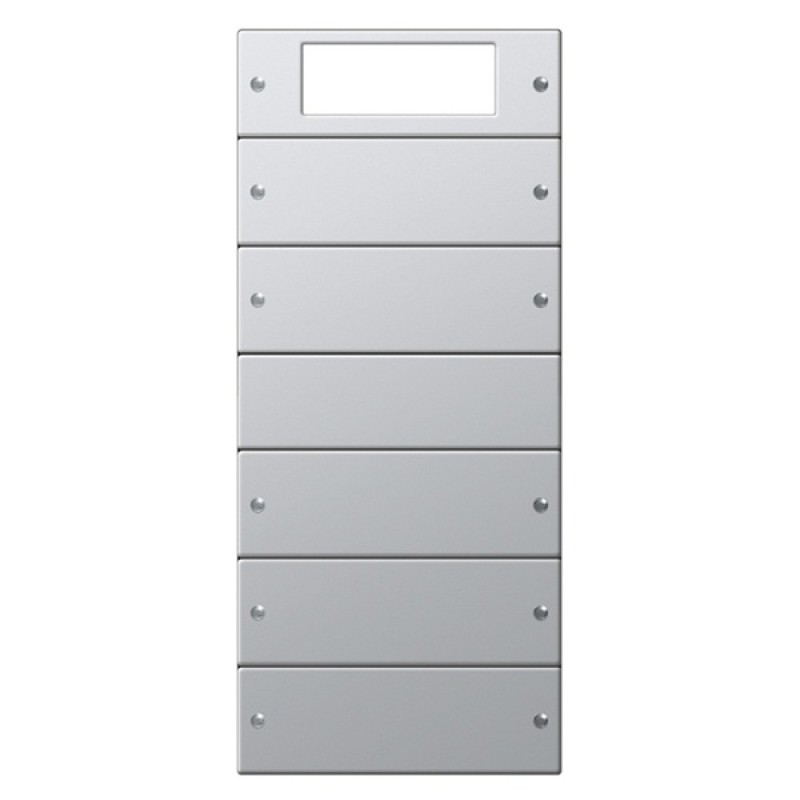 Комплект клавиш Plus, 5шт. (2+3) Gira KNX/EIB E22 Алюминий