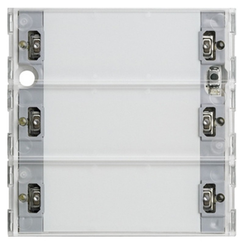 Сенсорный выключатель 3 Komfort, 3-клавишный Gira KNX/EIB System 55 + E22