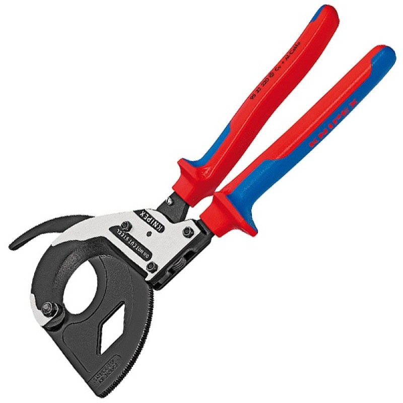 Нож для резки кабеля. Кабелерез knipex 9532320. секторные ножницы для резки кабеля 95. нупы для резки кабеля. мощные кабельрез.