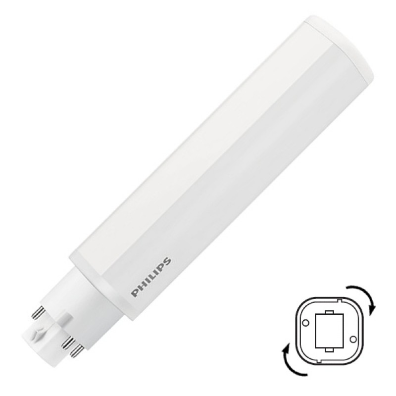 Лампа светодиодная Philips CorePro LED PLC 6,5W 840 4P G24q-2 700lm