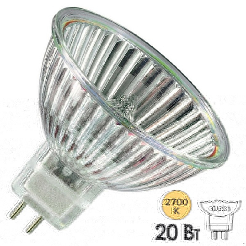 Лампа галогенная MR16 Foton HRS51 20W 220V GU5.3 JCDR