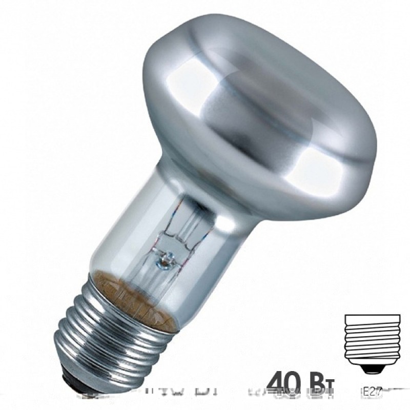 Лампа зеркальная Osram CONCENTRA R63 SPOT 40W 230V 430cd 30° E27 d63x105mm