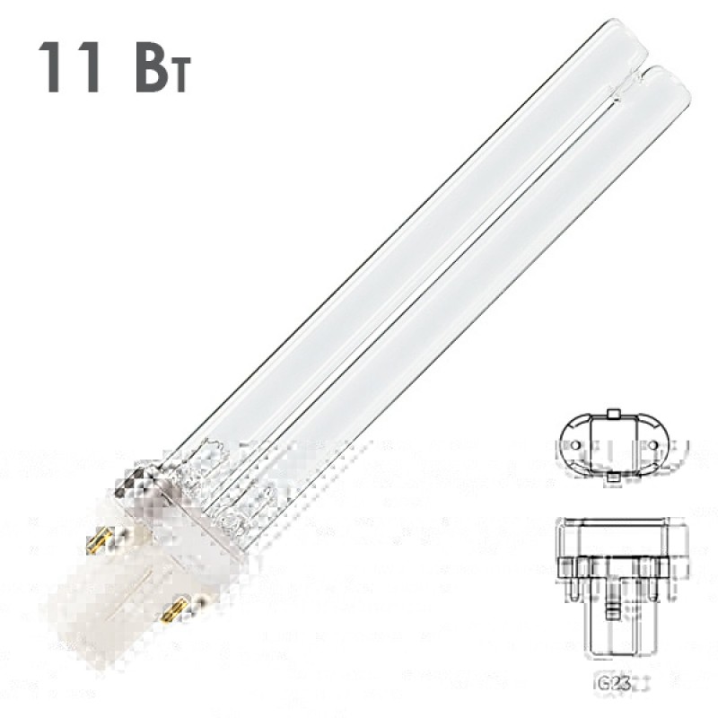Лампа бактерицидная Philips TUV PL-S 11W/2P G23 L236mm специальная безозоновая