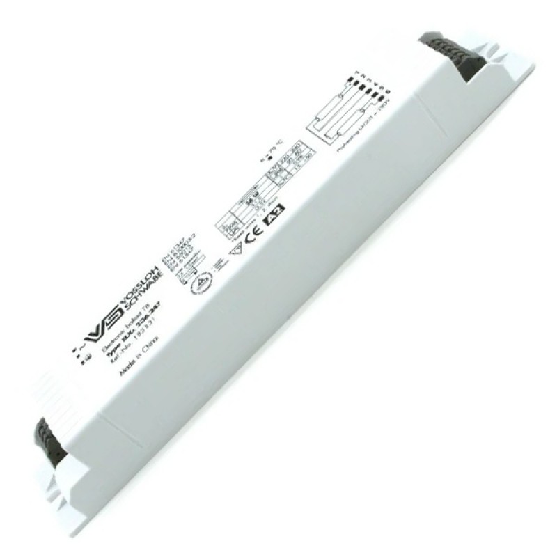 ЭПРА Vossloh Schwabe ELXc 236.247 (Т8 2x36W) ECO для люминесцентных ламп T8 230x40x28mm