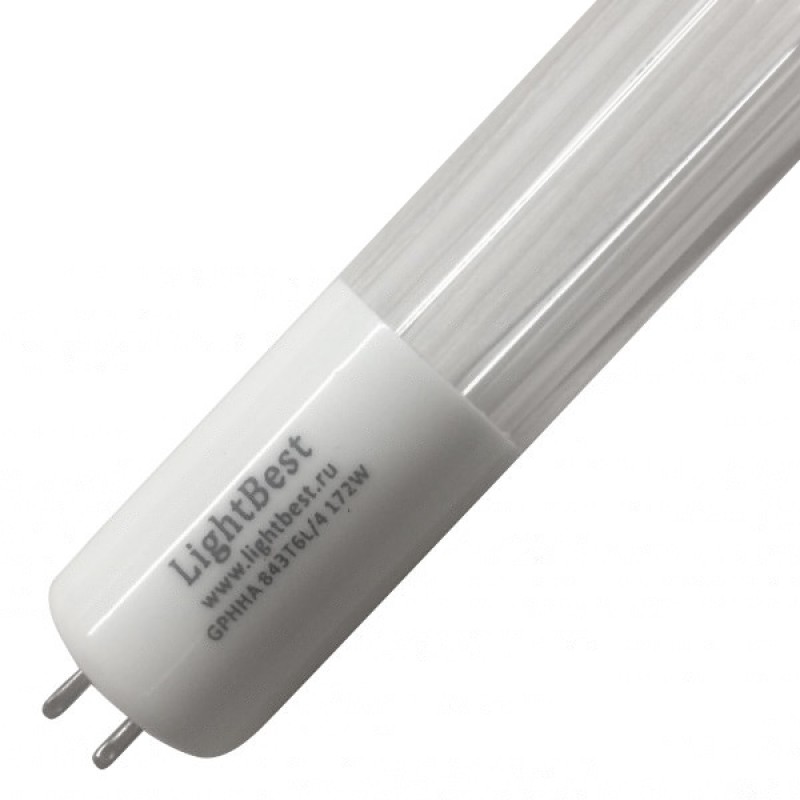 Амальгамная лампа LightBest GPHVA 843T6L/4 127W 1,8A L843mm
