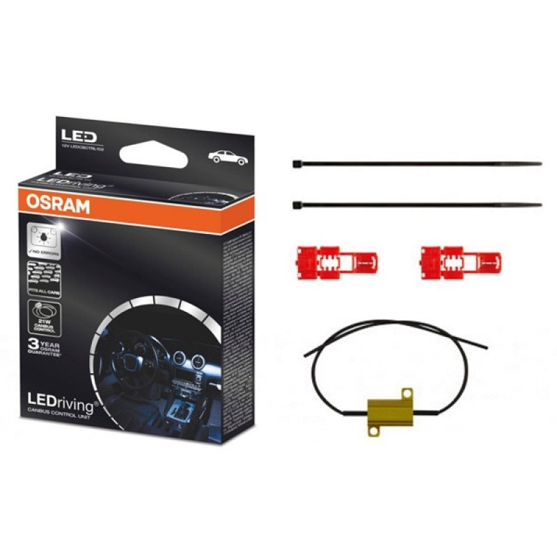 Устройство для устранения ошибки в борт. комп. LEDCBCTRL101 12V 5W LEDRIVING 2 (1 комплект) OSRAM