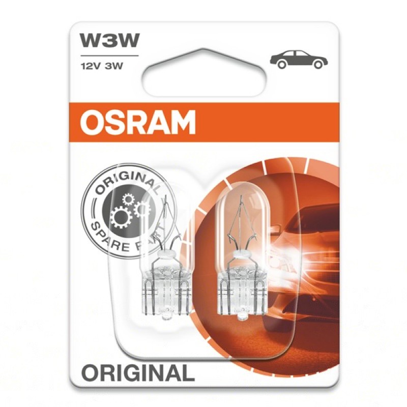 Лампа 2821-02B W3W 12V 3W W2.1x9.5d ORIGINAL LINE OSRAM