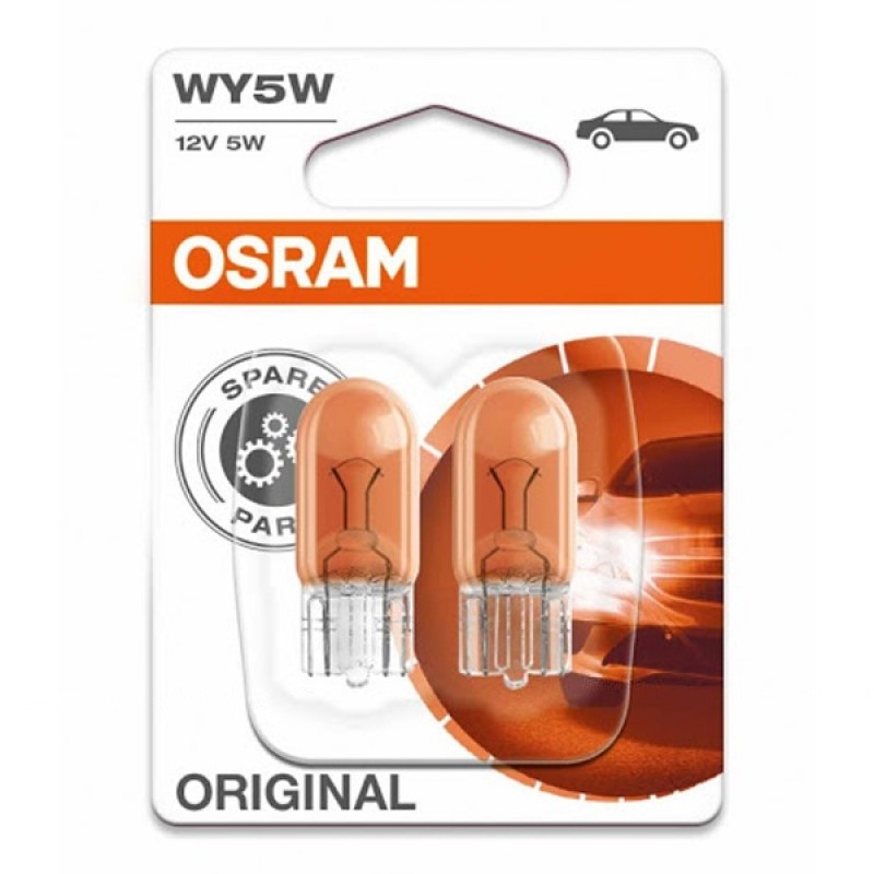 Лампа 2827-02B WY5W 12V 5W W2.1x9.5d ORIGINAL LINE OSRAM