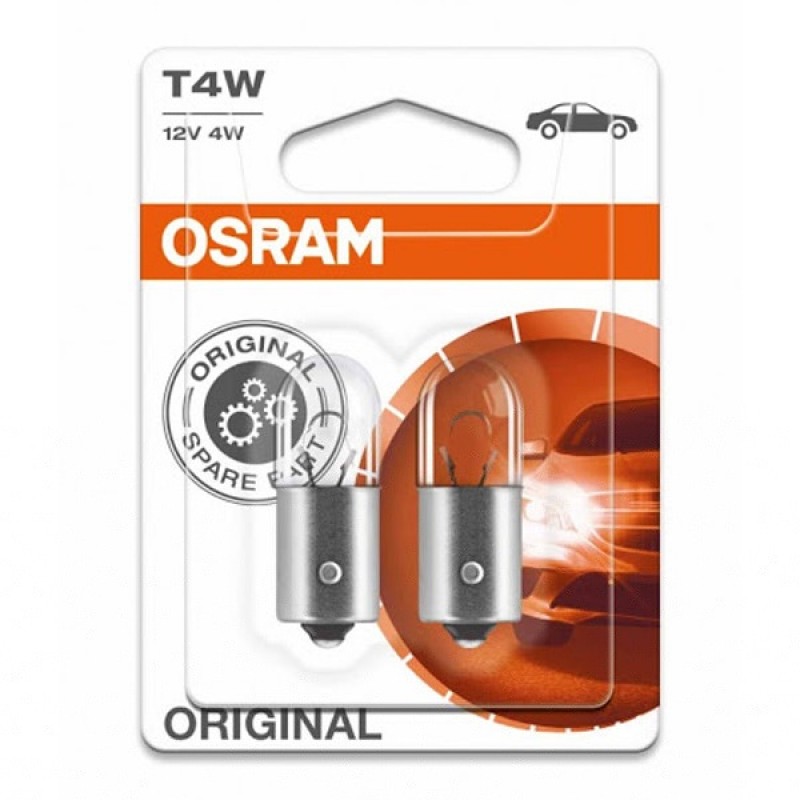 Лампа 3893-02B T4W 12V 4W BA9s ORIGINAL LINE OSRAM