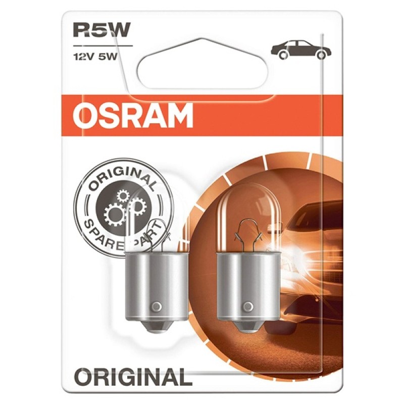 Лампа 5007-02B R5W 12V 5W BA15s ORIGINAL LINE OSRAM