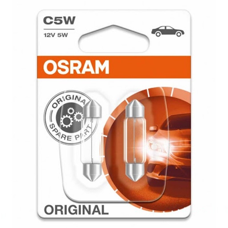 Лампа 6418-02B C5W 12V 5W SV8.5-8 ORIGINAL LINE OSRAM