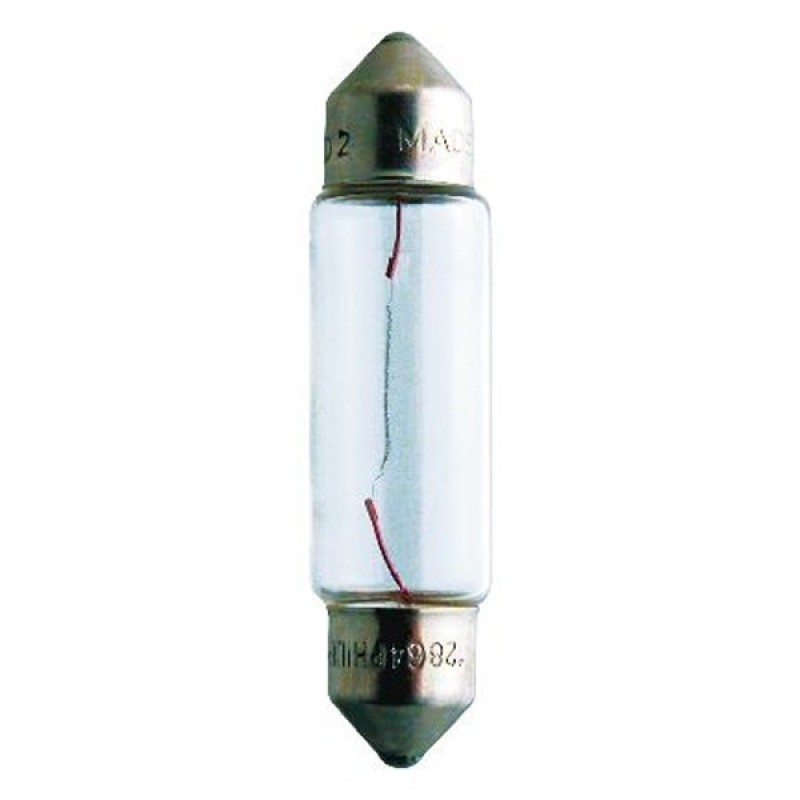 Лампа 13866CP Fest T10.5x43 24V-10W (SV8,5) Festoon PHILIPS