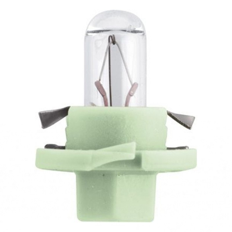 Лампа 17054 BAX 12V-2W (BX8,4d) light-green NARVA