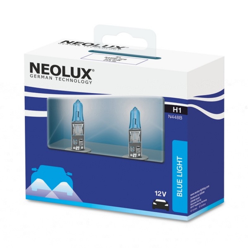 Лампа N448LL-2SCB  H1 55W 12V P14.5S Long Life NEOLUX (упаковка 2шт)
