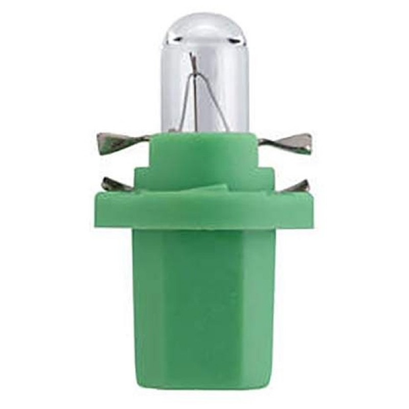 Лампа 12604CP BAX 12V 2W B8,5D Green PHILIPS