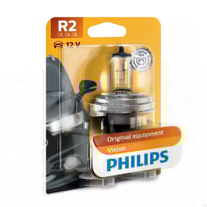 Лампа 12475B1 HR2 12V 45/40W P45t (блистер 1шт.) Visio PHILIPS