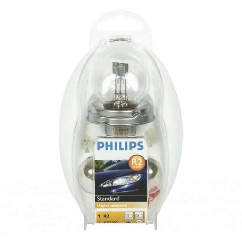 Набор автоламп 55476EKKM HR2 12V 45/40W P45t Easy Kit PHILIPS