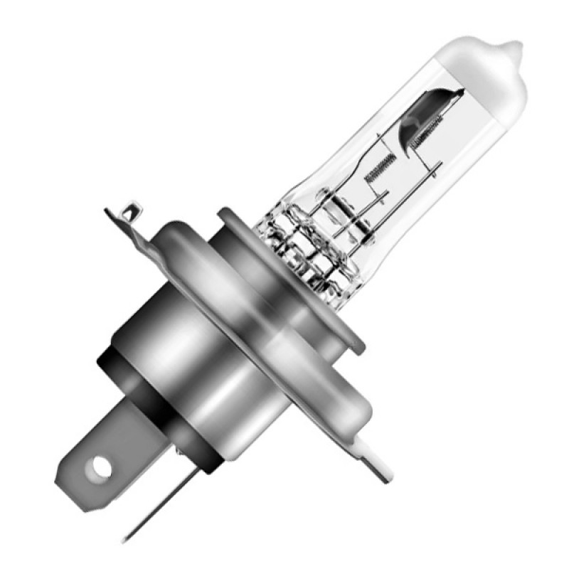 Лампа 64193NBS 60/55W 12V P43T H4 К1 (на 100% больше света на дороге) NIGHT BREAKER SILVER OSRAM