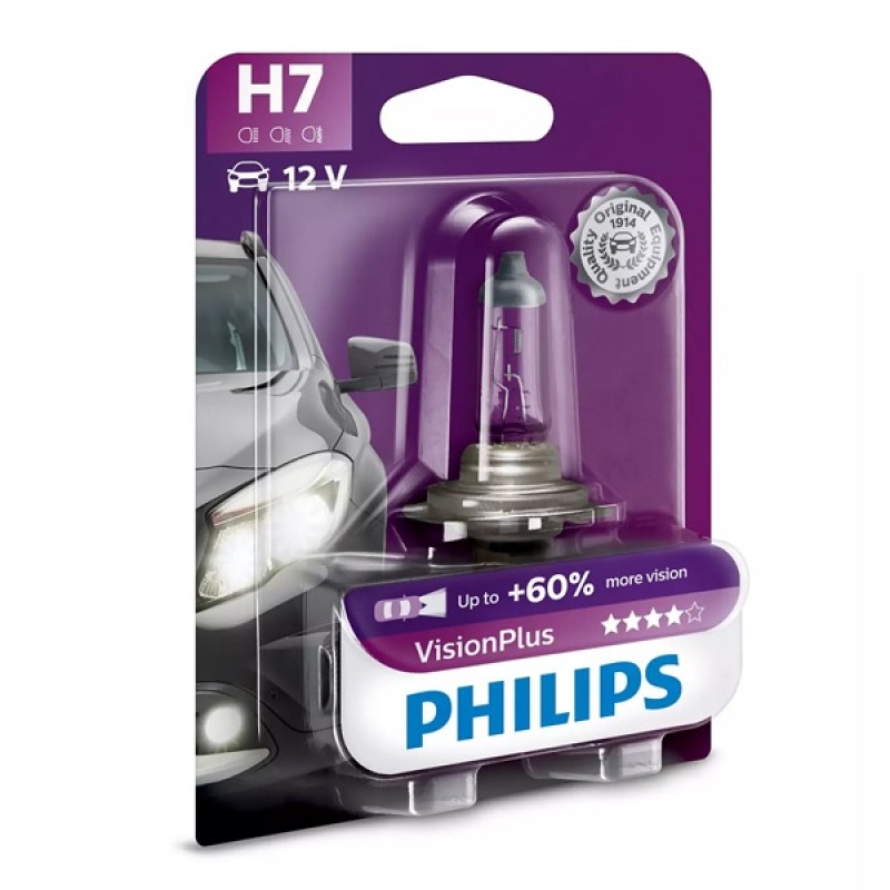 Лампа 12972XVPB1 H7 12V 55W PX26d (+150% света+увелич. срок службы) (блистер 1шт.) X-treme Vision