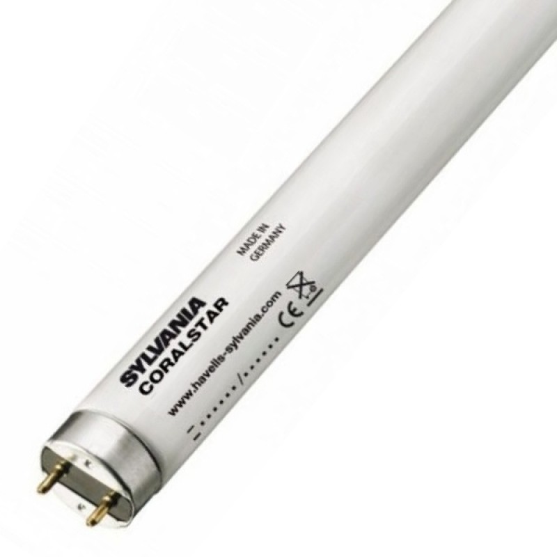 Люминесцентная лампа для кораллов T8 Sylvania F30W/CORALSTAR G13, 895 mm