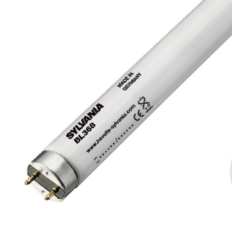 Лампа в ловушки для насекомых в пленке Sylvania F20W T12 BL368 G13, 590 mm сушка гель-лака-полимер