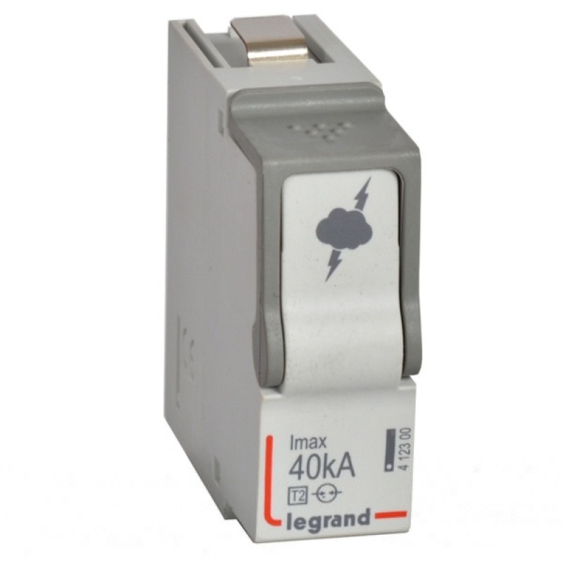 Сменный модуль разрядника Legrand T2 40кA N-PE