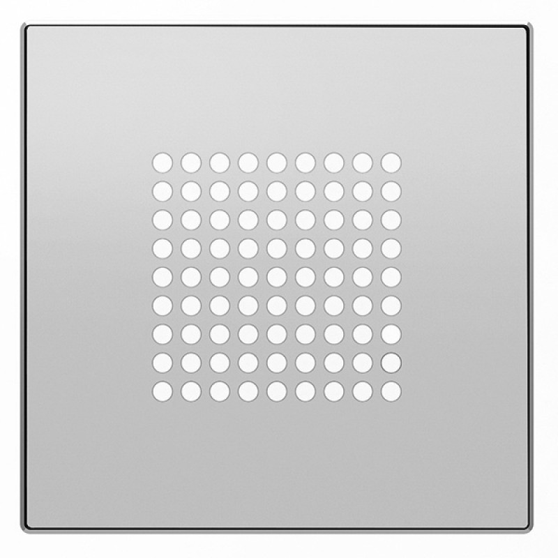 Накладка для механизма звонка и громкоговорителя ABB Sky, серебристый алюминий (8529 PL)