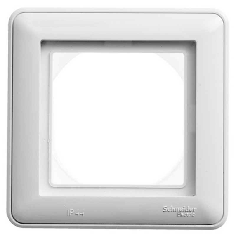 Рамка SE W59 Aqua 1-пост IP44, белый