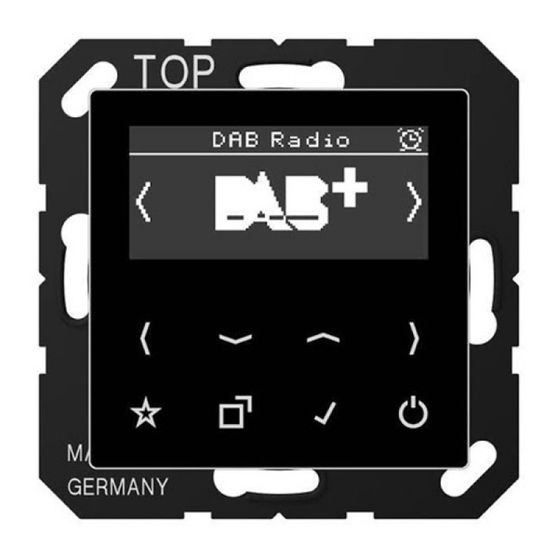 Цифровое радио DAB+/FM Jung А черный