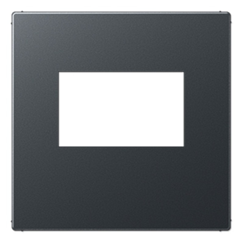 Накладка для USB зарядки USB15CASW и USB15CAWW розеток Jung A+AS Антрацит матовый