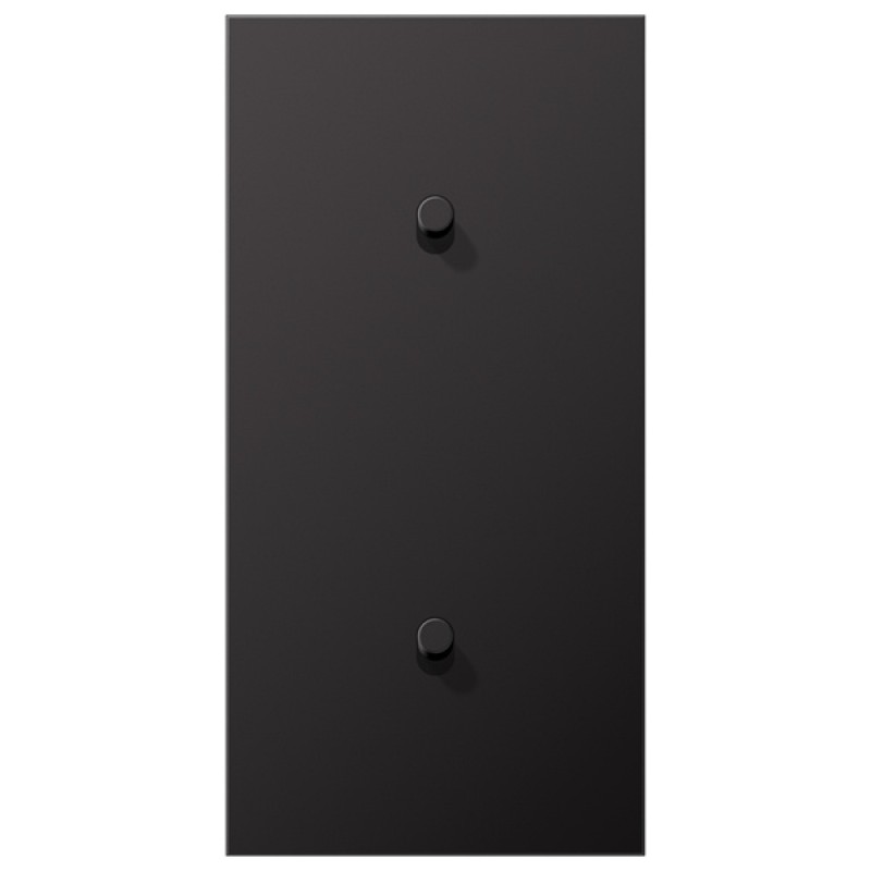 Центральная плата 2 поста вертикальная 2 тумблера типа цилиндр серия LS1912 Jung Dark