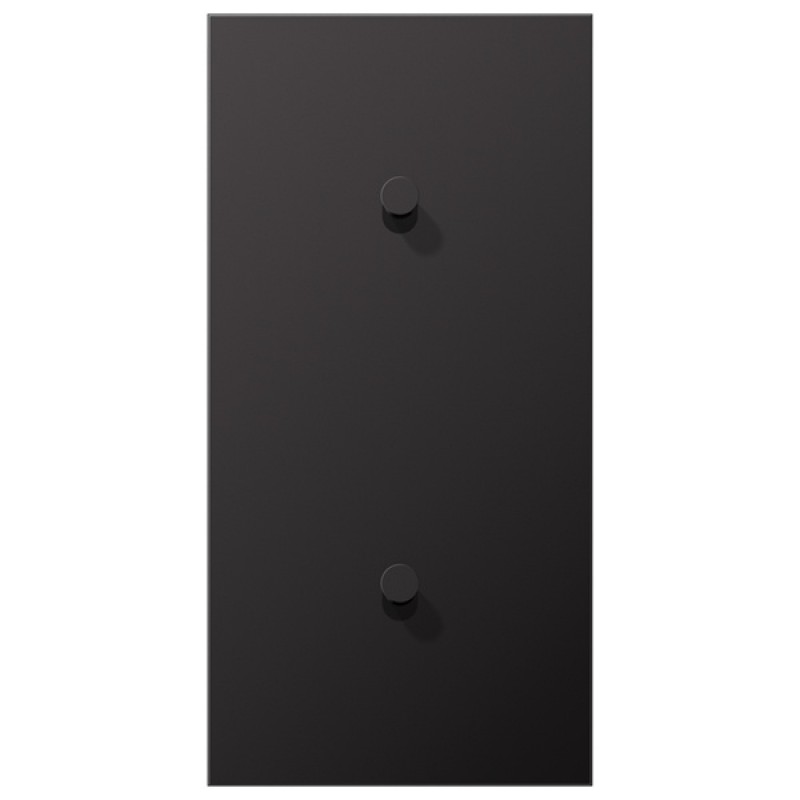 Центральная плата 2 поста вертикальная 2 тумблера типа конус серия LS1912 Jung Dark