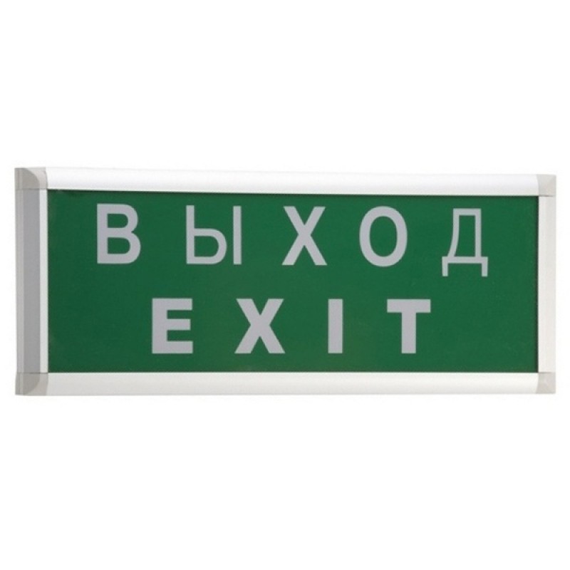 Светильник аварийный светодиодный TLEM 01-1-C14 "ВЫХОД" аккумуляторный на 3 часа односторонний