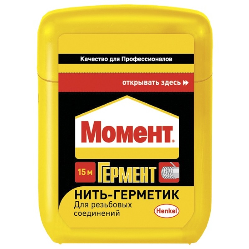 Нить-герметик МОМЕНТ ГЕРМЕНТ 15м 1319575 / 9000100598088