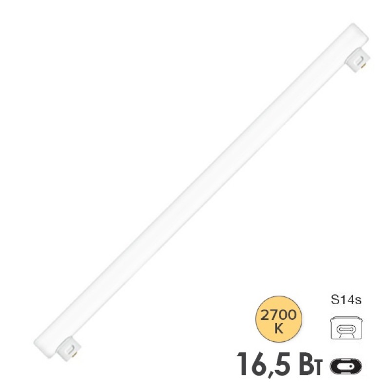 Лампа светодиодная Osram LEDinestra 16.5W/827 DIM FR 1055lm 220V S14s 1000mm