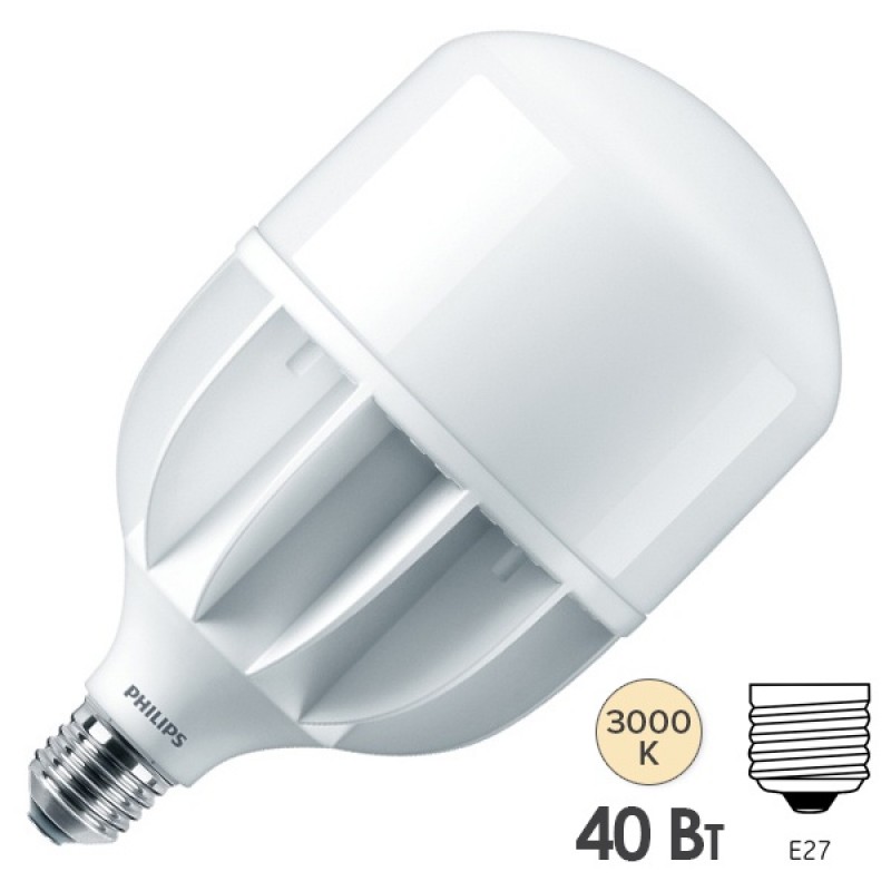 Лампа светодиодная Philips TForce Core HB 37-40W E27 830 3700Lm
